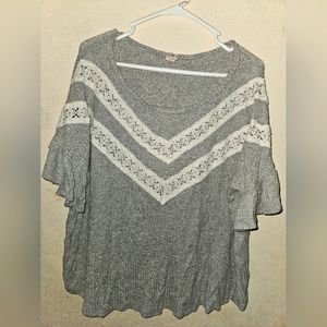 2XL Casual Western Top